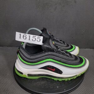 Nike Air Max 97 Shoes Womens Sz 8.5 White Black Green Sneakers